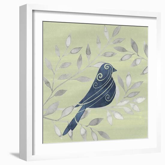 Serene Silhouette IV-Grace Popp-Framed Art Print