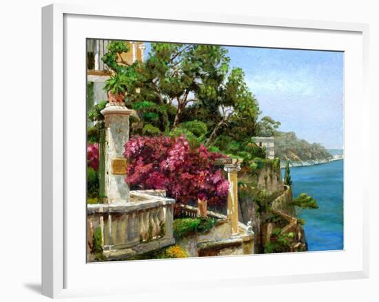 Serene Sorrento, 2006-Trevor Neal-Framed Giclee Print