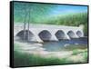 Serene Waters-Kevin Dodds-Framed Stretched Canvas