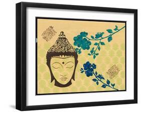 Serene-Bella Dos Santos-Framed Art Print