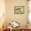 Serene-Bella Dos Santos-Framed Stretched Canvas displayed on a wall