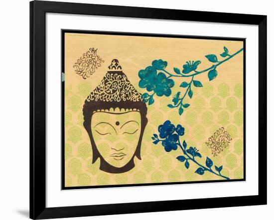 Serene-Bella Dos Santos-Framed Art Print