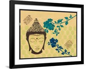 Serene-Bella Dos Santos-Framed Art Print