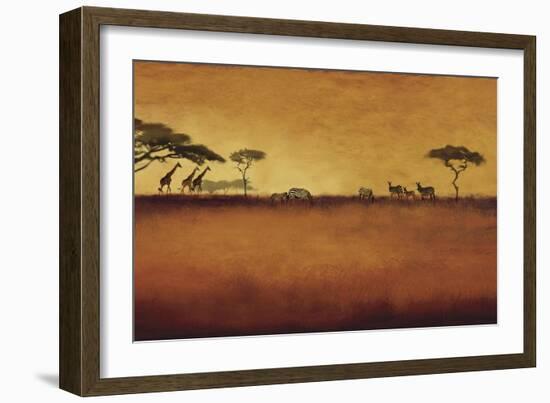Serengeti I-Tandi Venter-Framed Art Print