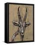 Serengeti Wildlife II-Gina Ritter-Framed Stretched Canvas