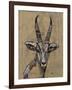 Serengeti Wildlife II-Gina Ritter-Framed Art Print