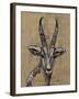 Serengeti Wildlife II-Gina Ritter-Framed Art Print