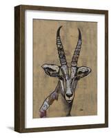Serengeti Wildlife II-Gina Ritter-Framed Art Print