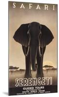 Serengeti-Steve Forney-Mounted Art Print