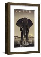 Serengeti-Steve Forney-Framed Giclee Print