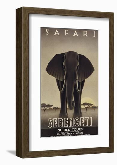 Serengeti-Steve Forney-Framed Giclee Print