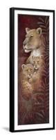 Serengetti Twins-Ruane Manning-Framed Premium Giclee Print