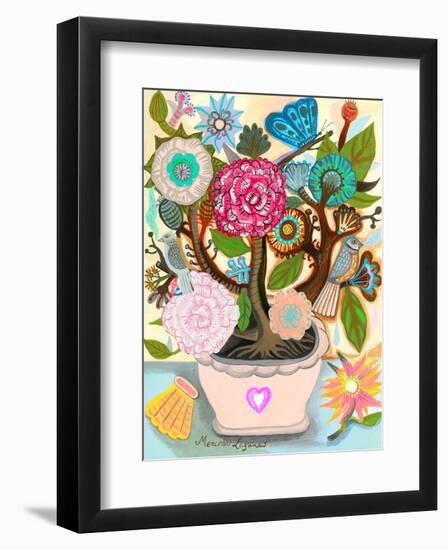 Serenity Afternoon-Mercedes Lagunas-Framed Art Print