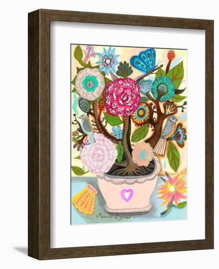 Serenity Afternoon-Mercedes Lagunas-Framed Art Print