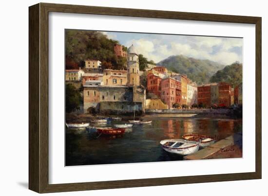 Serenity At Harbor-Catano-Framed Art Print