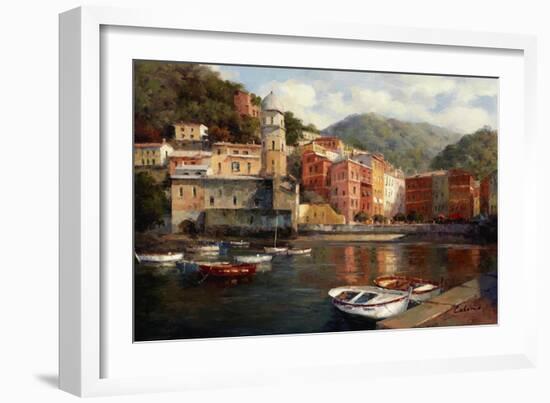 Serenity At Harbor-Catano-Framed Art Print