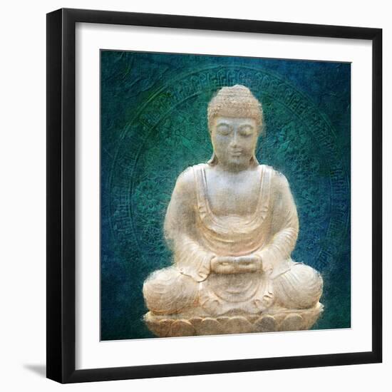 Serenity Blue-Kimberly Allen-Framed Art Print