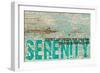 Serenity Grunge-Diane Stimson-Framed Art Print