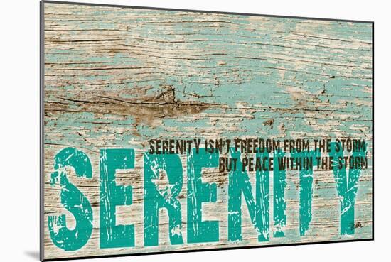 Serenity Grunge-Diane Stimson-Mounted Art Print