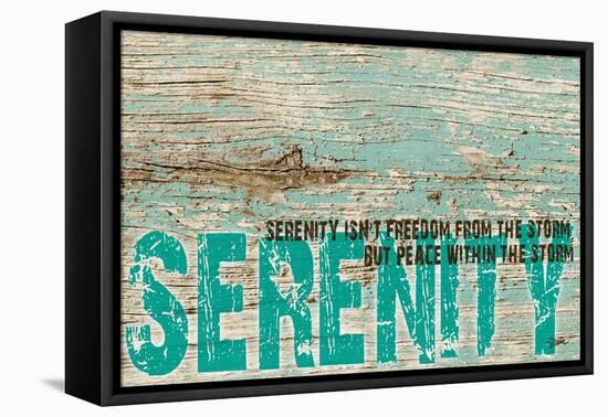 Serenity Grunge-Diane Stimson-Framed Stretched Canvas