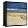 Serenity in the Sand-Kimberly Glover-Framed Stretched Canvas