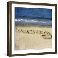 Serenity in the Sand-Kimberly Glover-Framed Photographic Print