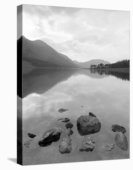 Serenity Lake II-Michael Trevillion-Stretched Canvas