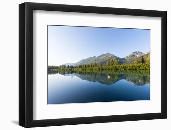 Serenity Lake in Tundra on Alaska-Andrushko Galyna-Framed Photographic Print