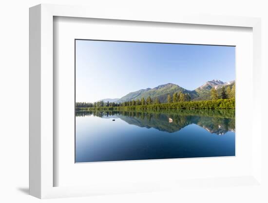 Serenity Lake in Tundra on Alaska-Andrushko Galyna-Framed Photographic Print