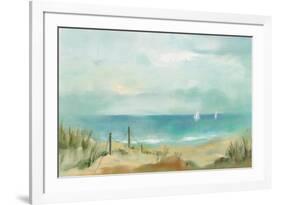 Serenity on the Beach-Silvia Vassileva-Framed Art Print