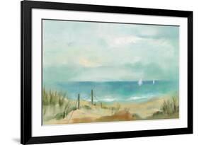 Serenity on the Beach-Silvia Vassileva-Framed Art Print