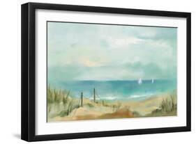 Serenity on the Beach-Silvia Vassileva-Framed Art Print