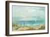 Serenity on the Beach-Silvia Vassileva-Framed Premium Giclee Print