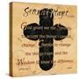Serenity Prayer Cross-Diane Stimson-Stretched Canvas