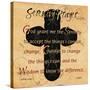 Serenity Prayer Cross-Diane Stimson-Stretched Canvas
