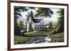 Serenity-Bill Saunders-Framed Giclee Print