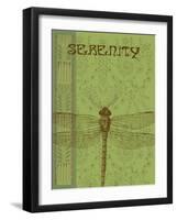 Serenity-Ricki Mountain-Framed Art Print