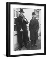 Serge Diaghilev and Léonide Massine, C. 1925-null-Framed Giclee Print