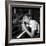 Serge Gainsbourg Smoking-DR-Framed Photographic Print