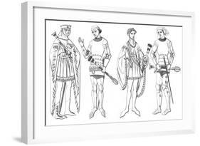 Sergeant at Arms, 14th Century-Edward May-Framed Giclee Print