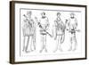 Sergeant at Arms, 14th Century-Edward May-Framed Giclee Print