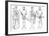 Sergeant at Arms, 14th Century-Edward May-Framed Giclee Print