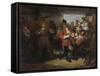 Sergeant Bothwell Challenging Balfour-Edward Matthew Ward-Framed Stretched Canvas