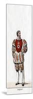 Sergeant, Costume Design for Shakespeare's Play, Henry VIII, 19th Century-null-Mounted Giclee Print