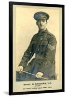 Sergeant George Sanders V.C. of the 7th West Yorkshire (Leeds Rifles) Regiment, Taken in 1916-null-Framed Giclee Print