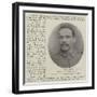 Sergeant J Mackenzie, Awarded Vc for Gallantry in Ashanti-null-Framed Giclee Print