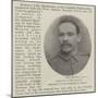 Sergeant J Mackenzie, Awarded Vc for Gallantry in Ashanti-null-Mounted Giclee Print