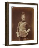 Sergeant-Major Stewart, 5th (Princess Charlotte of Wales's) Dragoon Guards-Joseph Cundall and Robert Howlett-Framed Photographic Print