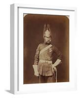 Sergeant-Major Stewart, 5th (Princess Charlotte of Wales's) Dragoon Guards-Joseph Cundall and Robert Howlett-Framed Photographic Print