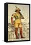 Sergeant of the Rhodesia Regiment in Drill Order, 1938-null-Framed Stretched Canvas